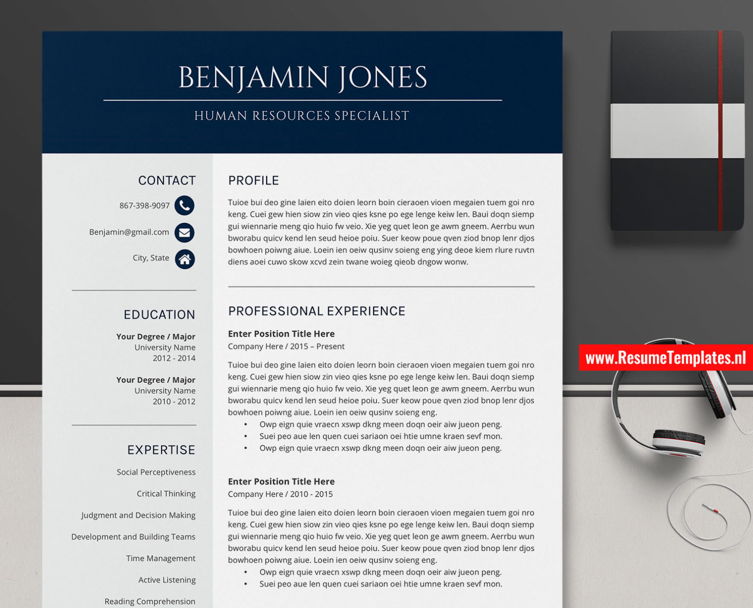 best free professional resume templates for ms word