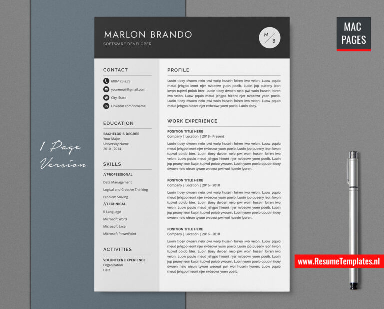 apple pages templates free download